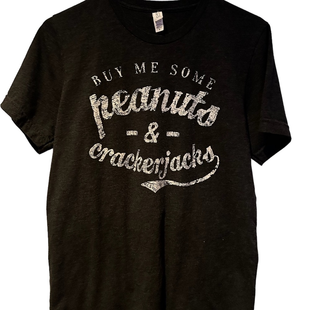 ⚾️ Buy Me Some Peanuts and Crackerjacks Graphic T-Shirt Unisex Medium ⚾️ - Picture 2 of 3